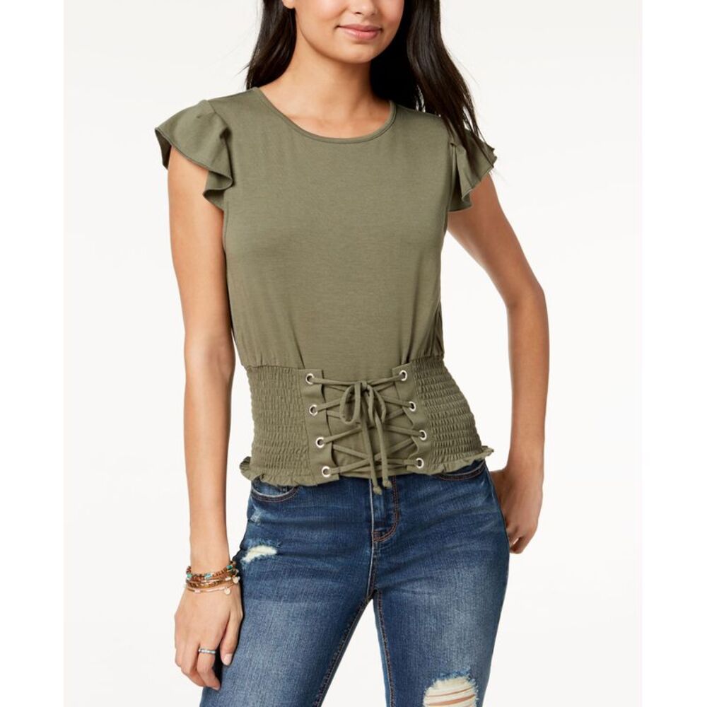 American Rag Juniors Cropped Corset Top